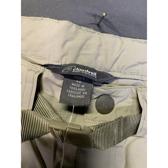 Cloudveil Cool Touch Plus Pants Hiking & Fishing Belted Mens 40 Y2K NWT Gorpcore - Picture 5 of 14